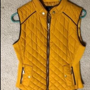 Boutique Mustard Vest.